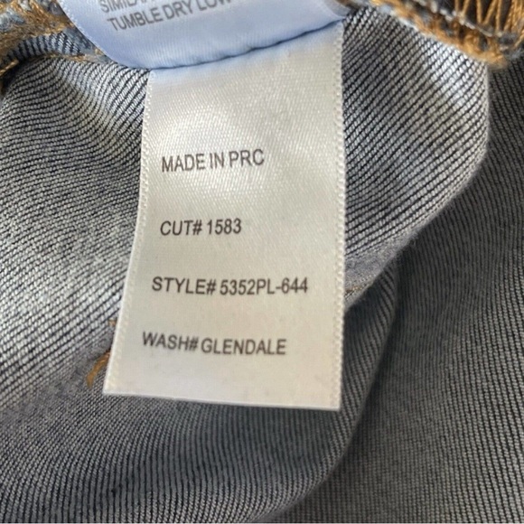 EUC ARTICLES OF SOCIETY MID RISE JEANS GLENDALE WASH GREAT STRETCH - Picture 10 of 10